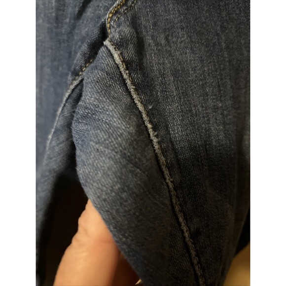 Woman Signature Levi Medium Wash Mid Rise Skinny Blue Jeans Size 22M Preowned - Picture 6 of 8